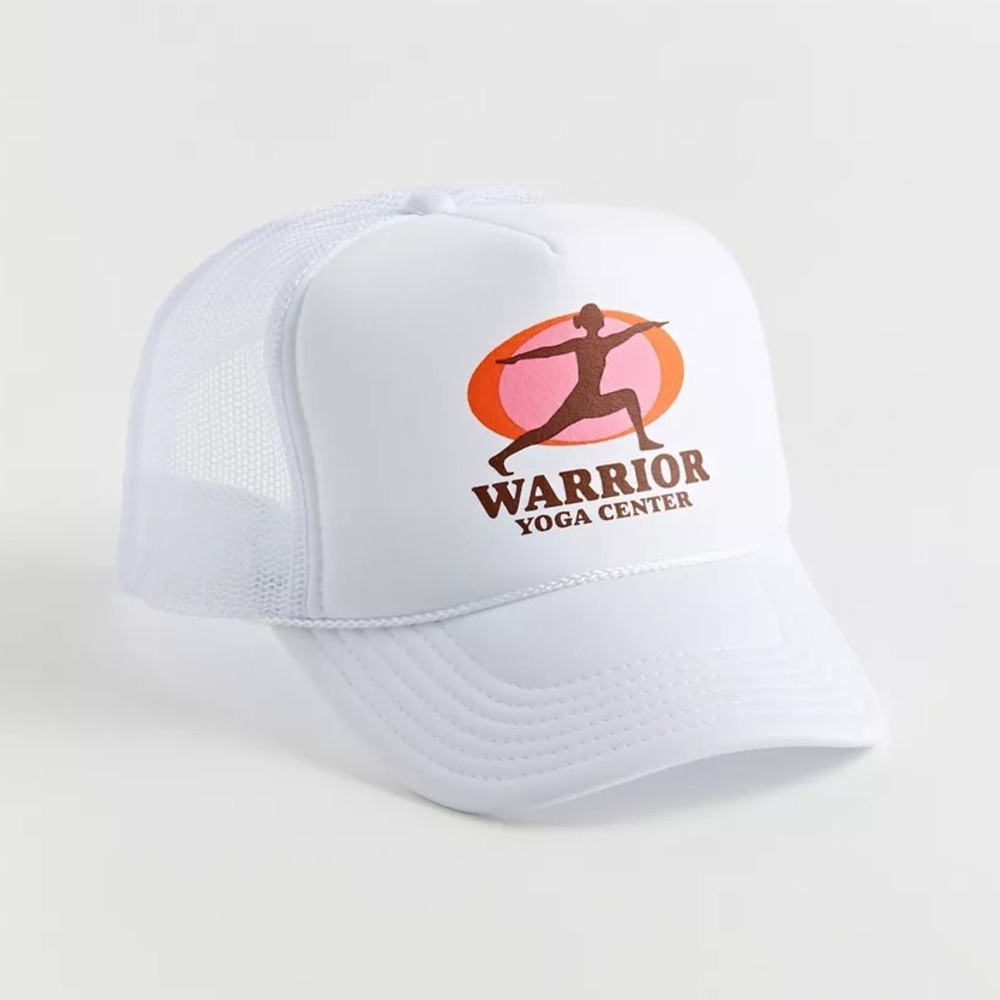 NWT Urban Outfitters Warrior Yoga Studio Trucker Hat